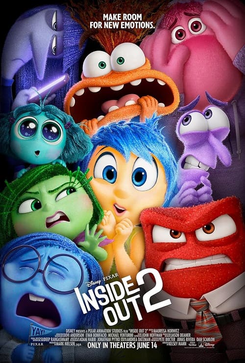 دانلود و پخش انلاین انیمیشن inside out 2 2024