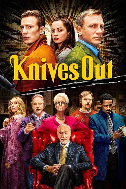 دانلود فیلم Knives Out 2019 (چاقوکشی ۱) با زیرنویس و دوبله فارسی